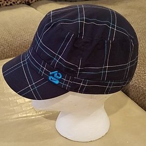 Nike Hat Low Profile Blue Good condition Hardly worn Sm-Med Plaid